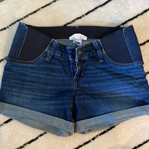 Maternity Jean Shorts